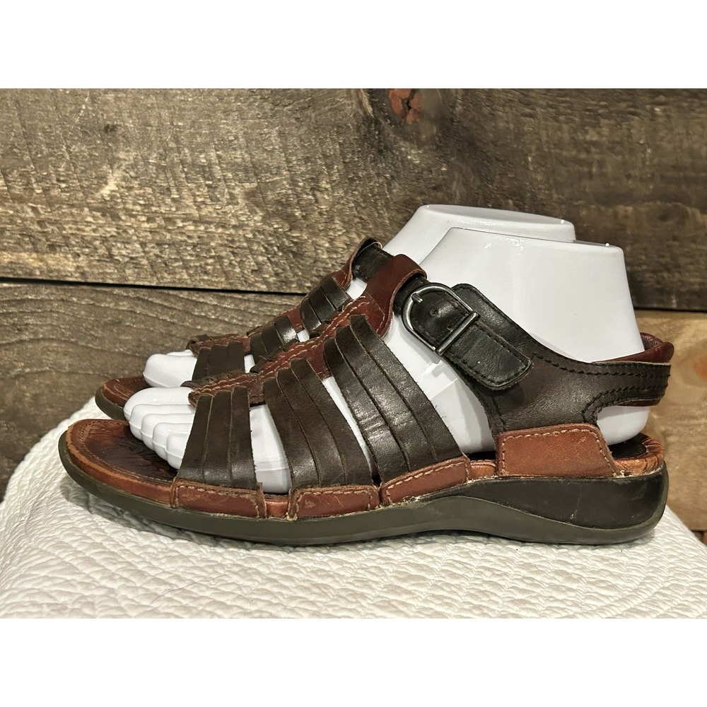 Ariat Leather Woven Convertible Open Toe Sandals Women's Size 8